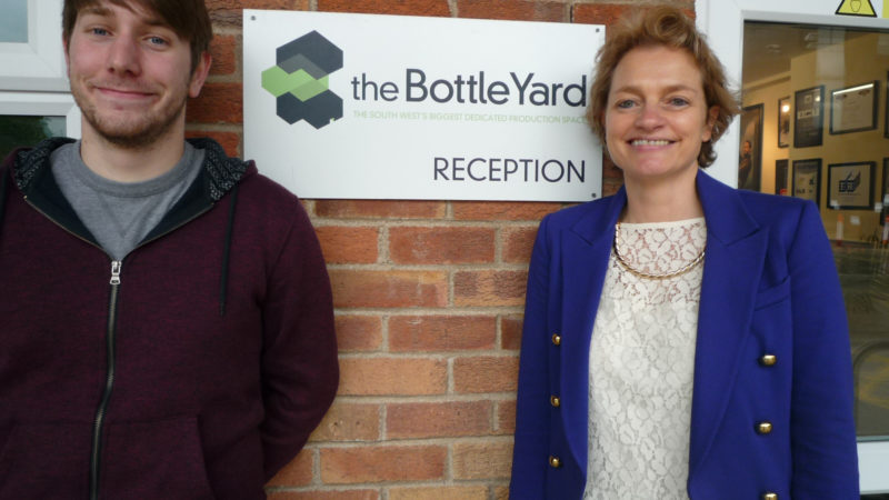 James Dean from Whitchurch did his apprenticeship at the BottleYard Studios in Hengrove