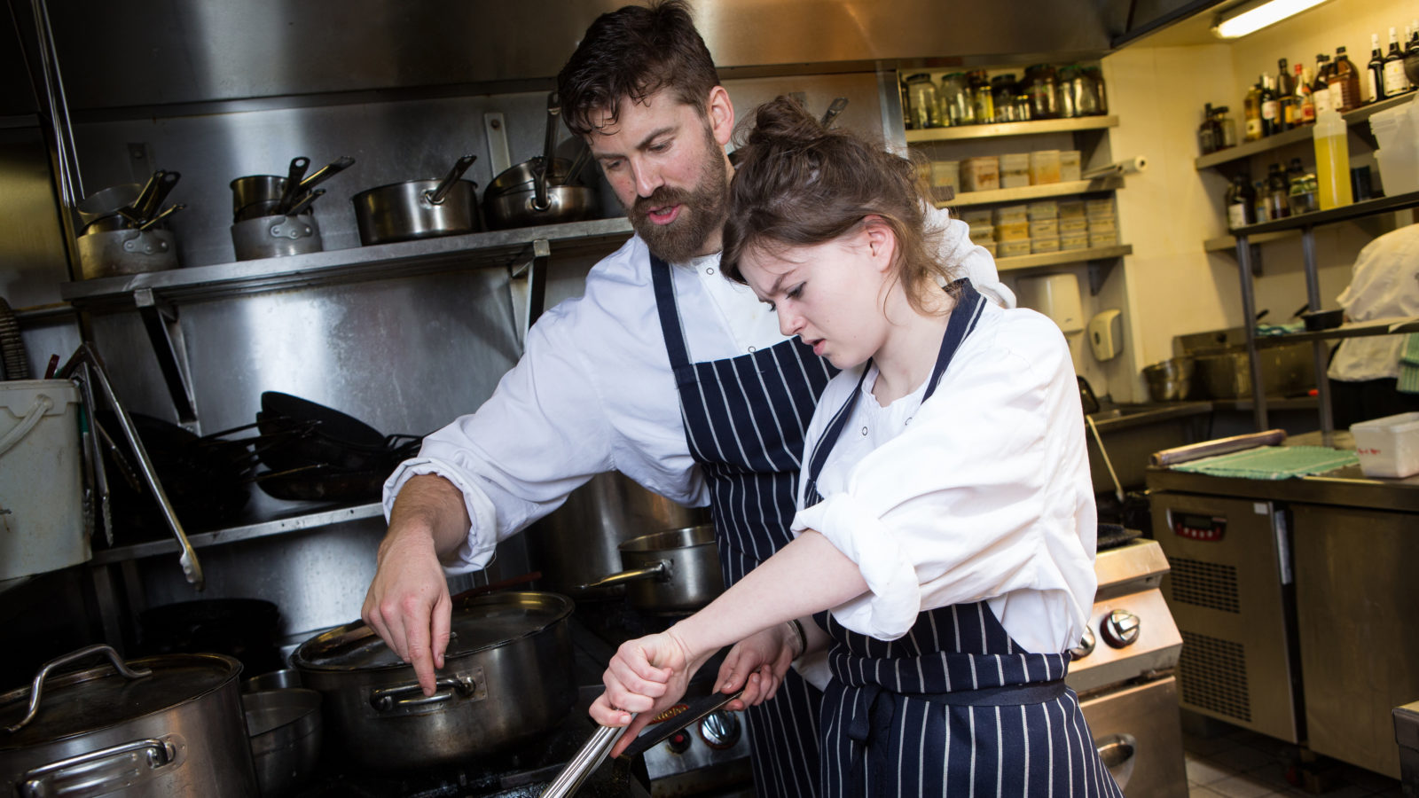 Catering apprentices at City of Bristol College