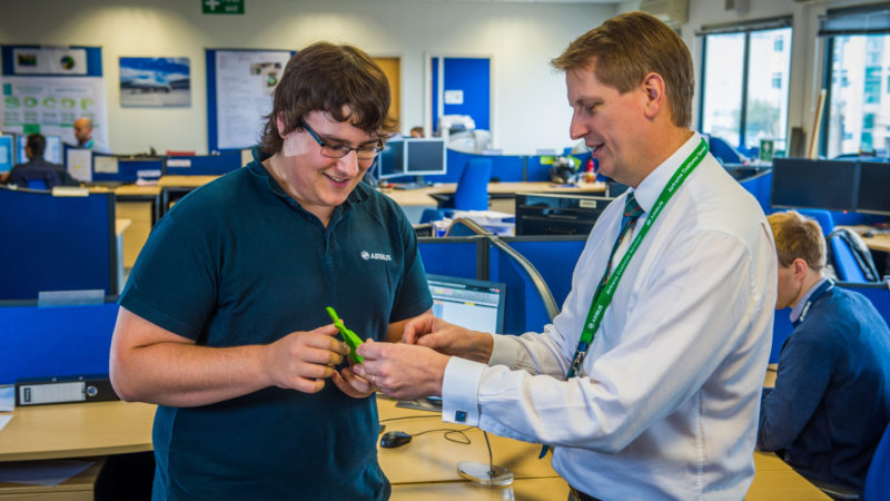 Airbus apprenticeship director Mark Stewart