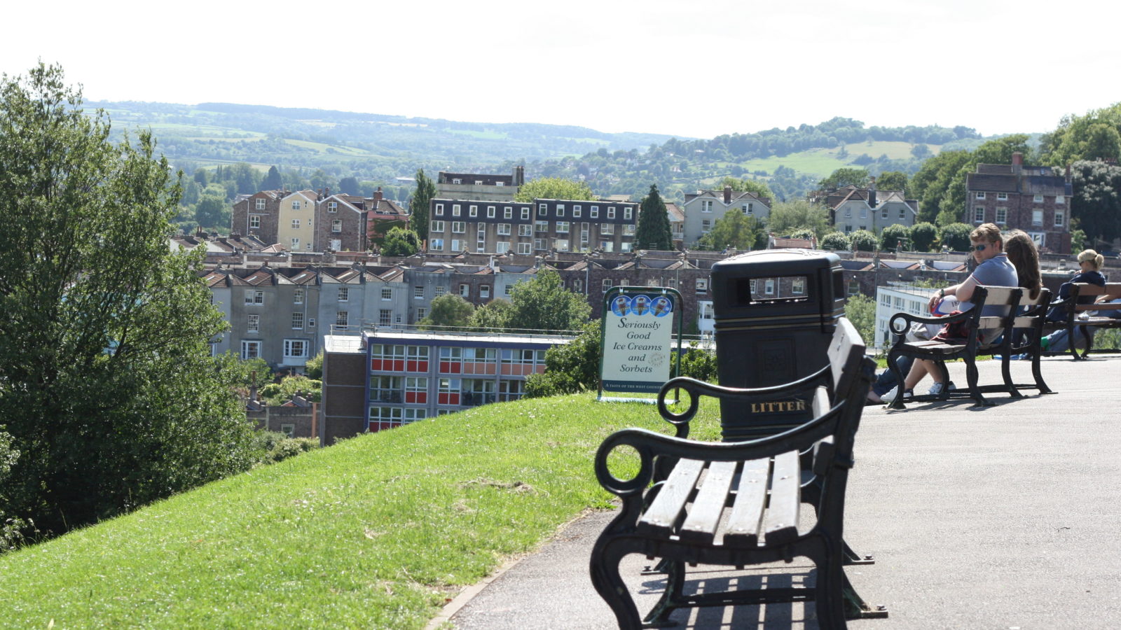 Take Bristol in at Brandon Hill.