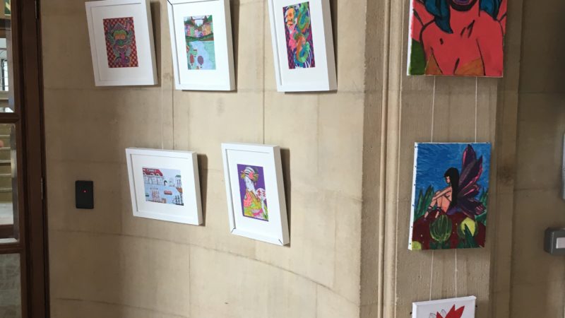 Homeless People Exhibition at City Hall