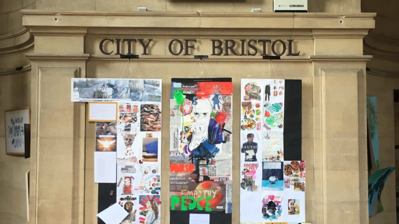 Homeless People Exhibition at City Hall