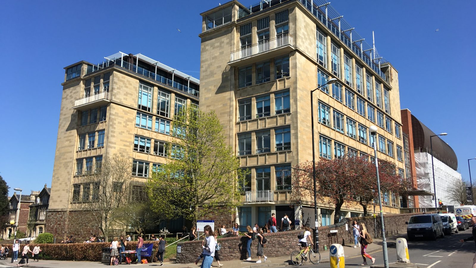 Buildings distance view