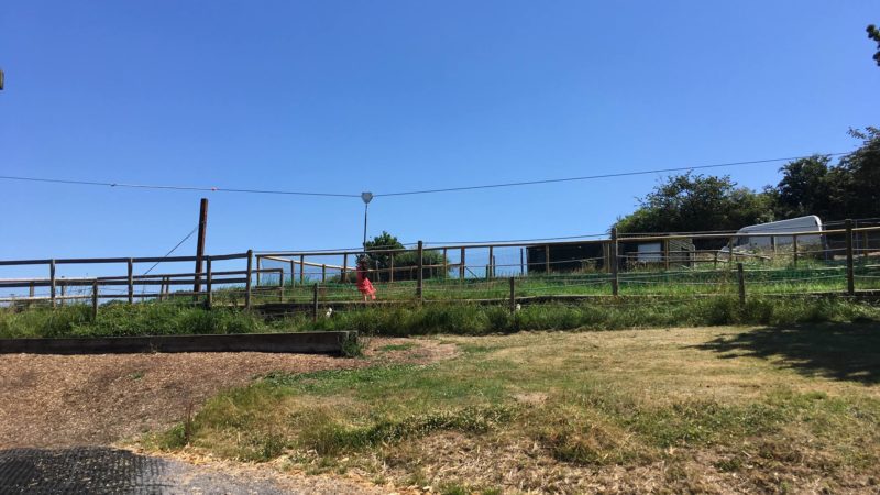 Zip wire fun at Noah's Ark