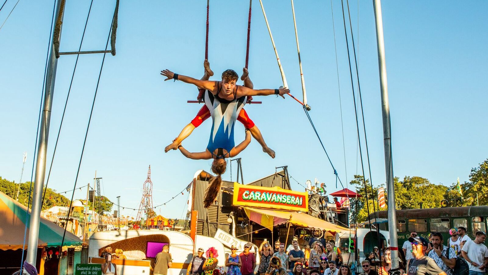Circus theme for Bestival 2018