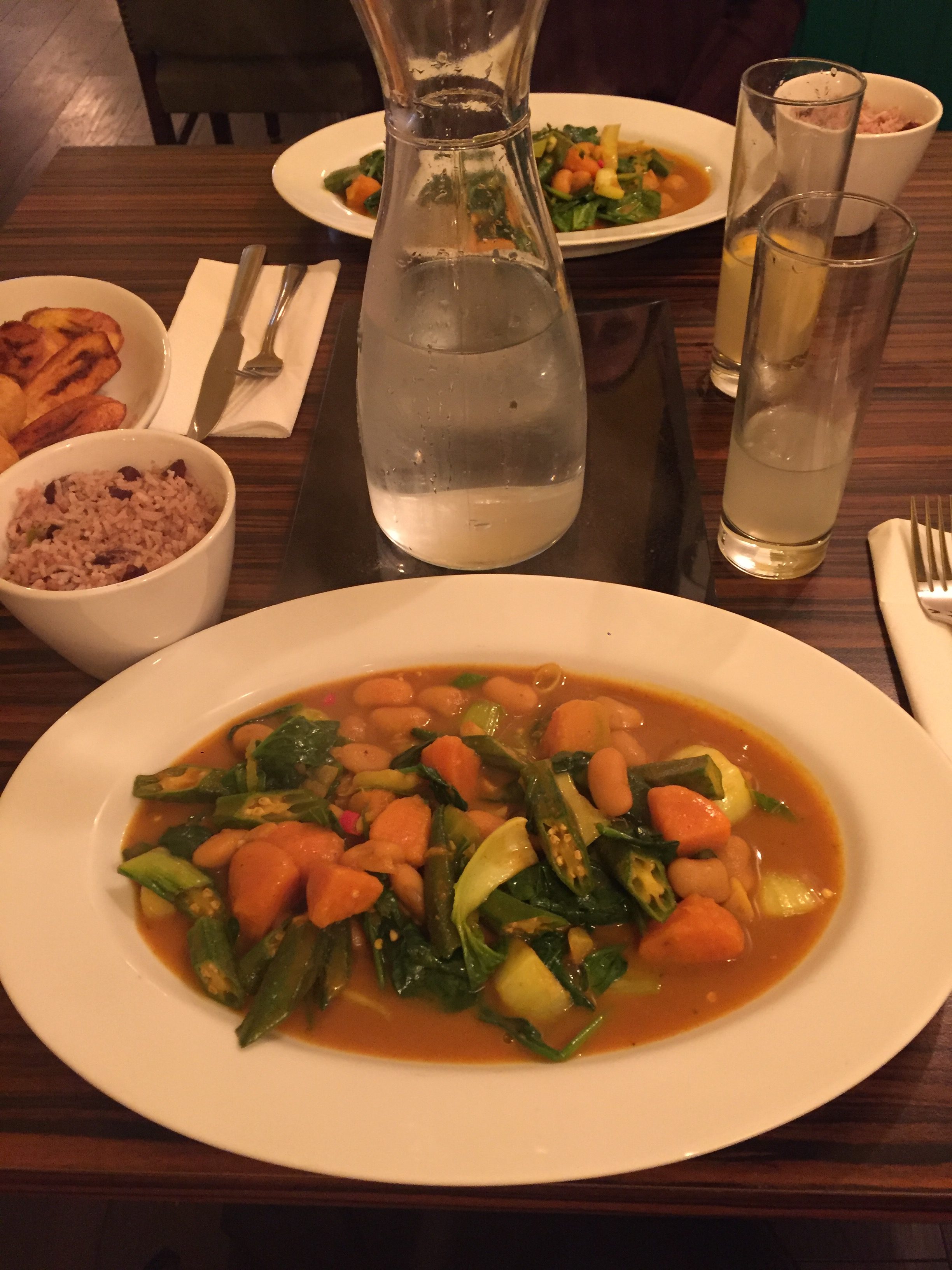 The vegetable curry at St Mary's Kitchen