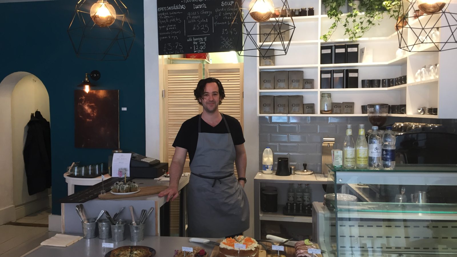 Benjamin owns the Nordic Cafe