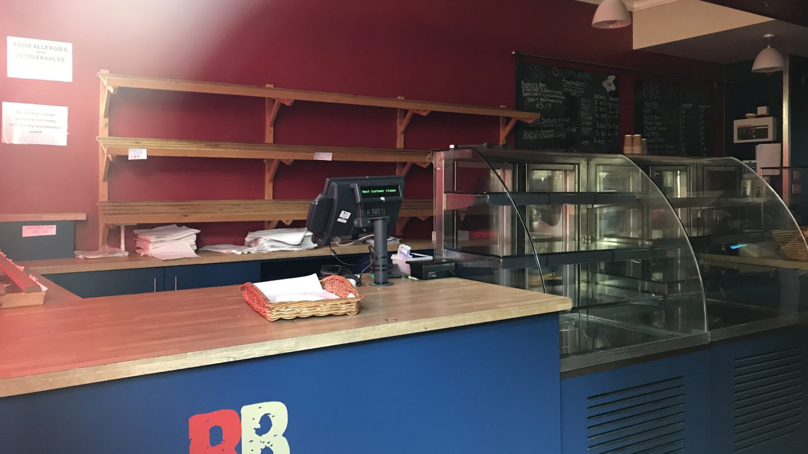 Redland bakery cotham hill Bristol inside view