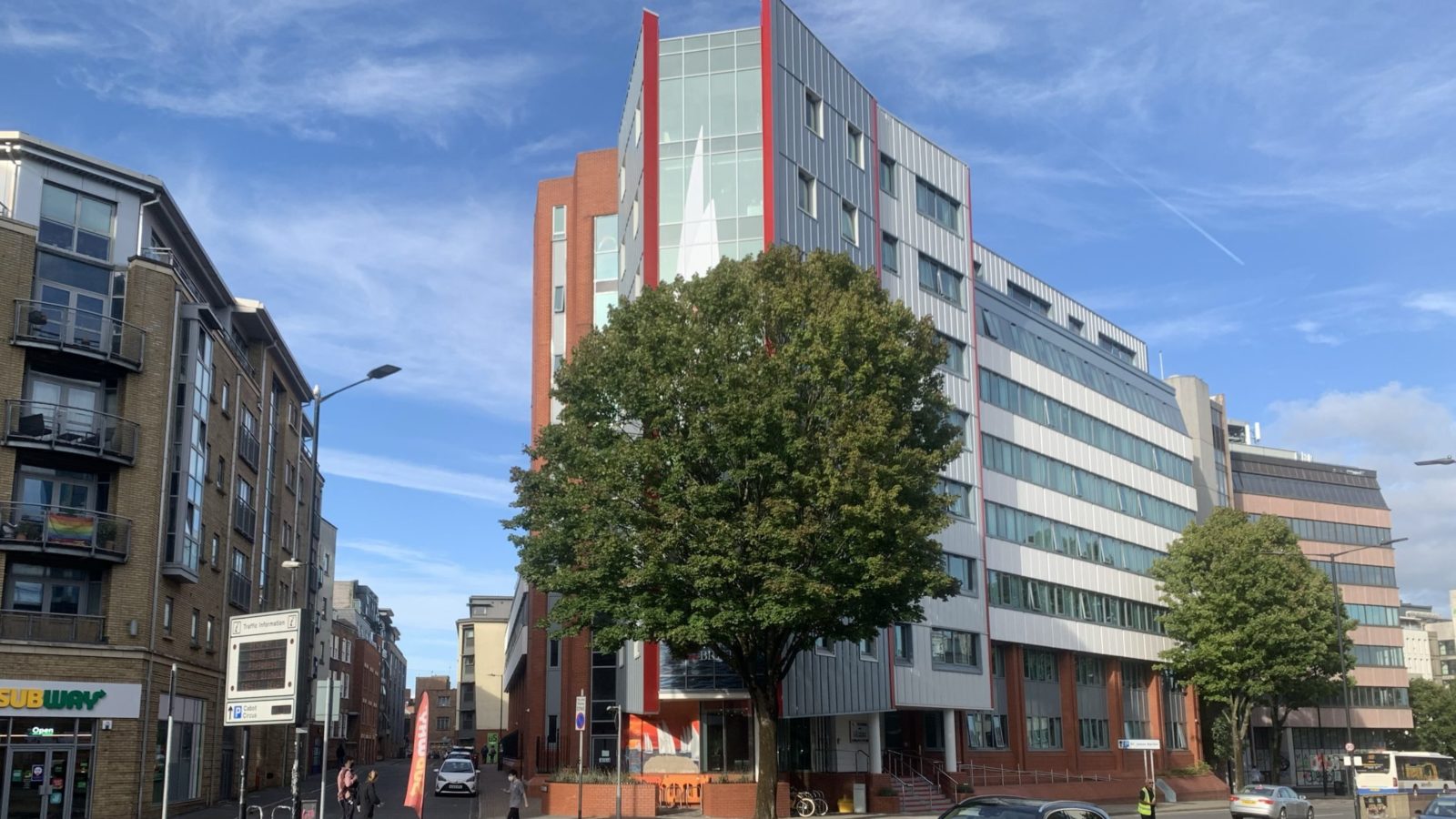 Marlborough house distance view at Bristol24/7