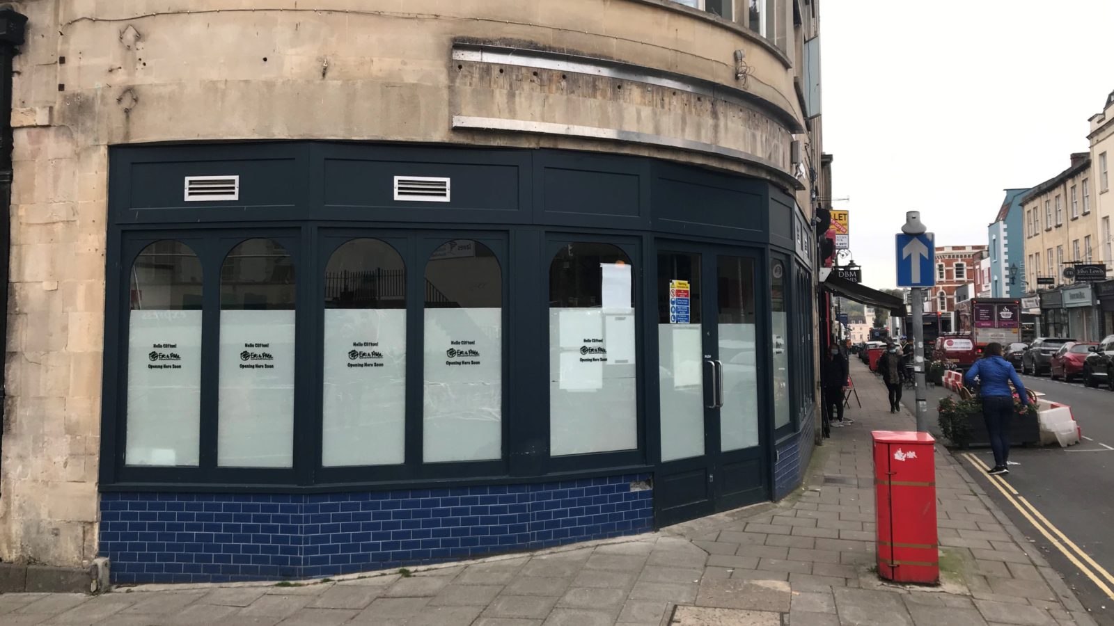 Eat a pitta Clifton village Bristol