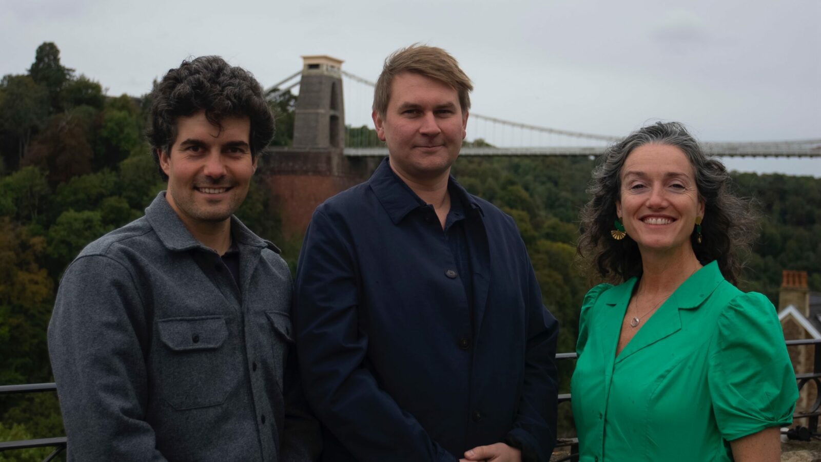 Spherics Team (left to right) Mike Chatziapostolou, co-Founder, George Sandilands, CEO and co-founder, Marina Traversari, COO. Photo credits - Spherics