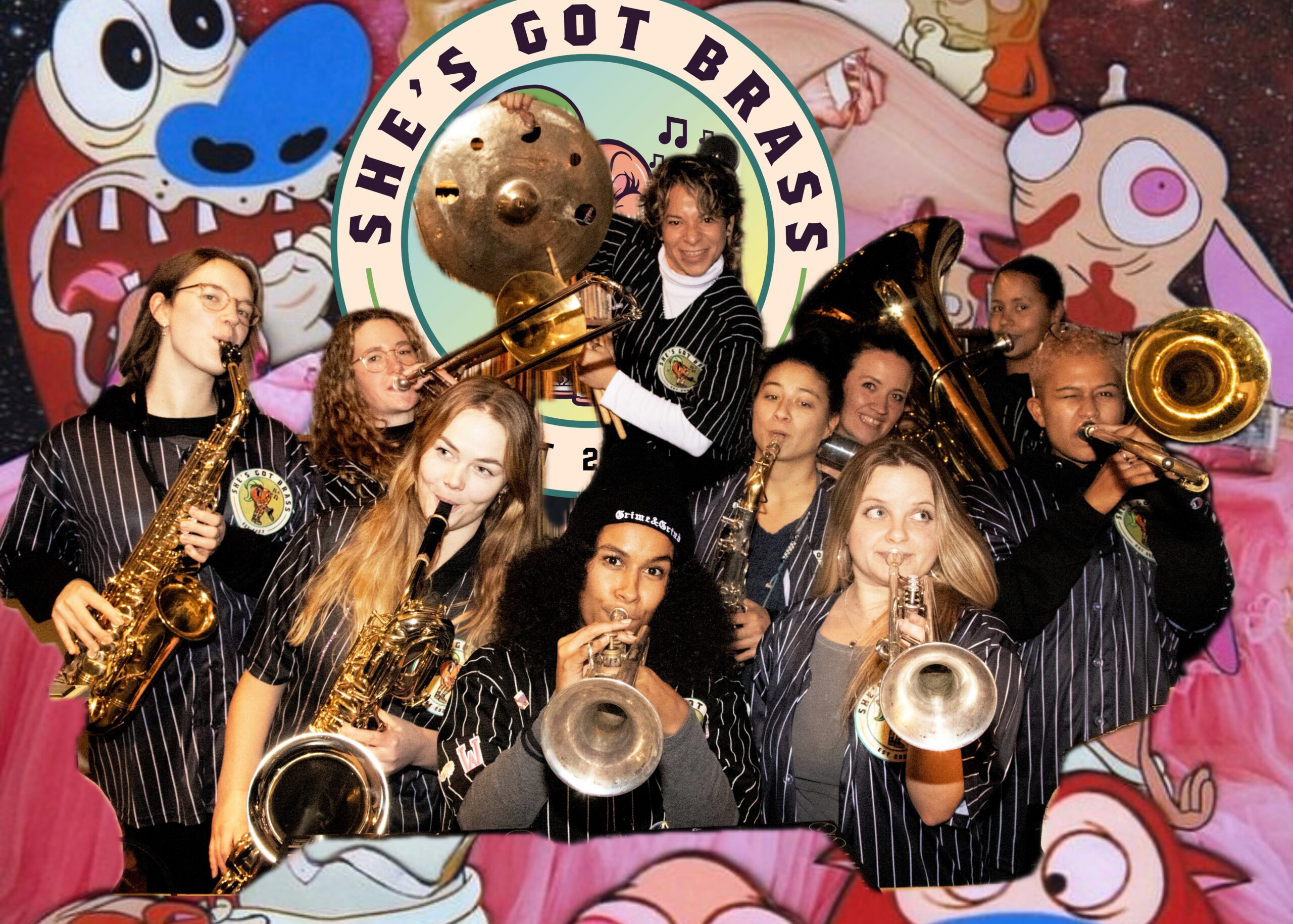 Bristol Harbour Festival performers She's Got Brass