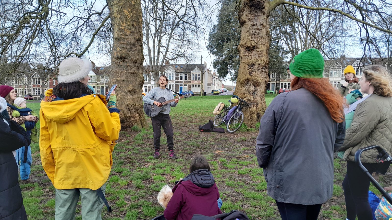 BYOB Choir singing in St George Park