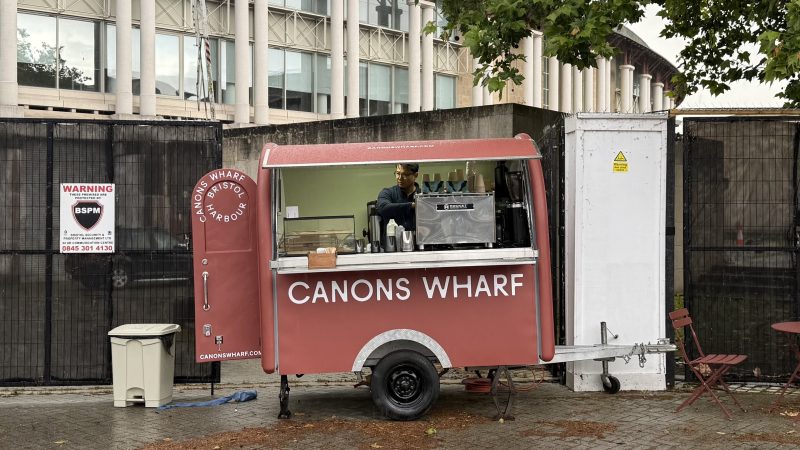 Coffee van provides caffeination and brand awareness