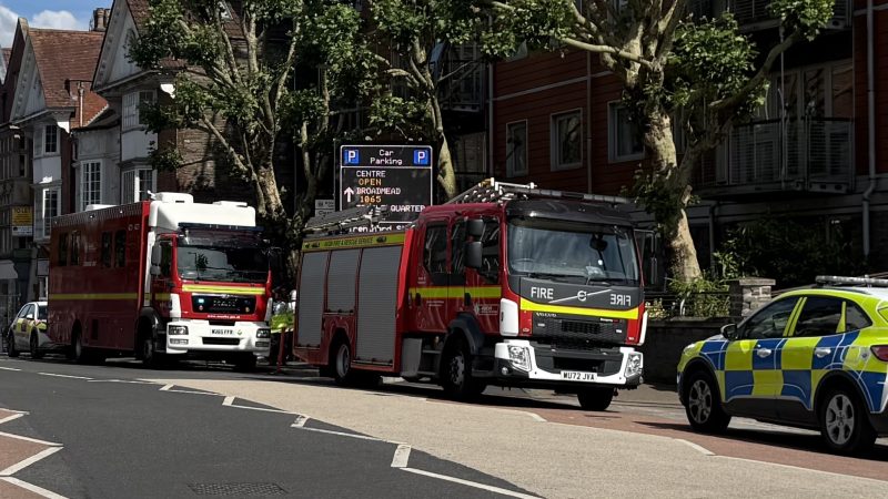 Gas leak that shut down city centre ‘could take several hours to resolve’