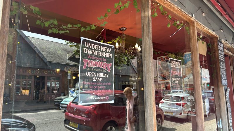 Cafe under new ownership as other branches appear closed