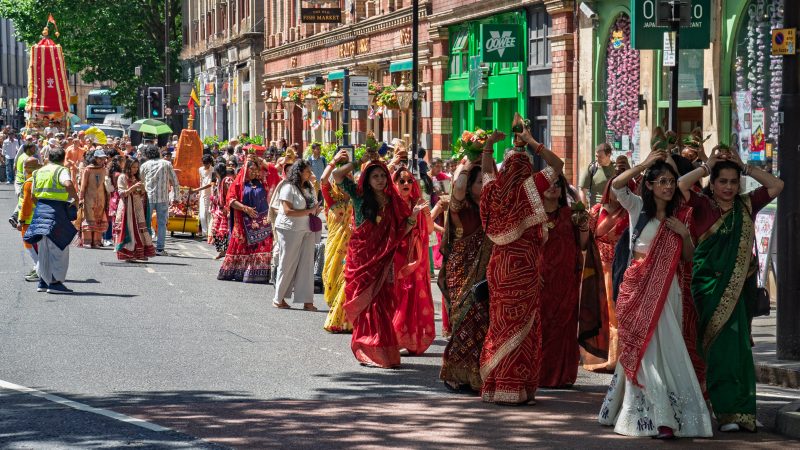 Hindu chariot festival rolls through Bristol