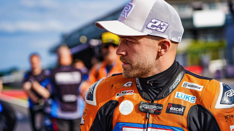 Superbike racer launches fundraiser to help rider into sport