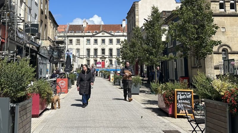 Princess Victoria Street’s permanent pedestrianisation praised