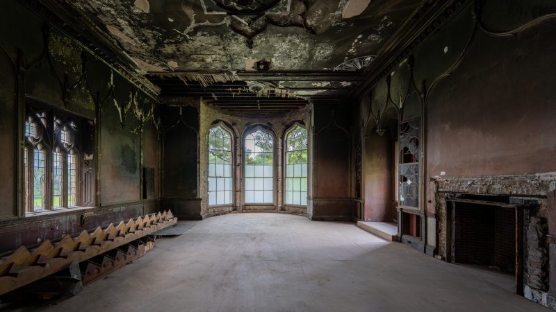 Ashton Court Mansion: from dereliction to restoration
