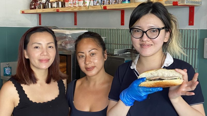 Traditional Vietnamese food and drinks at new cafe