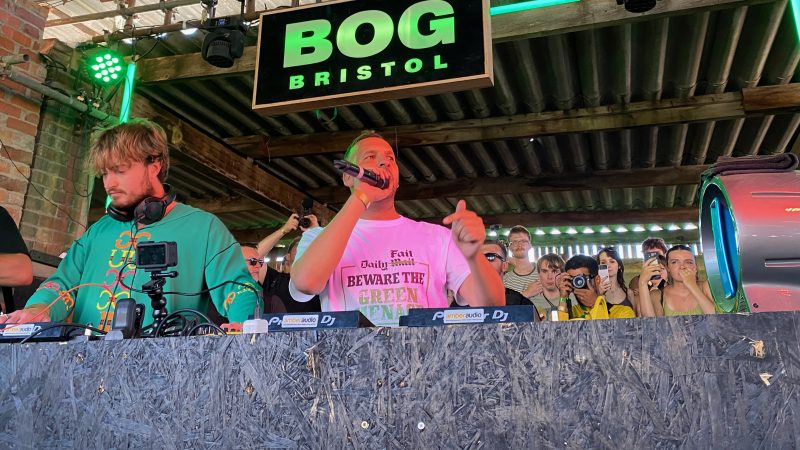 Zack Polanski treated like rock star at rave-style ‘Green Party party’