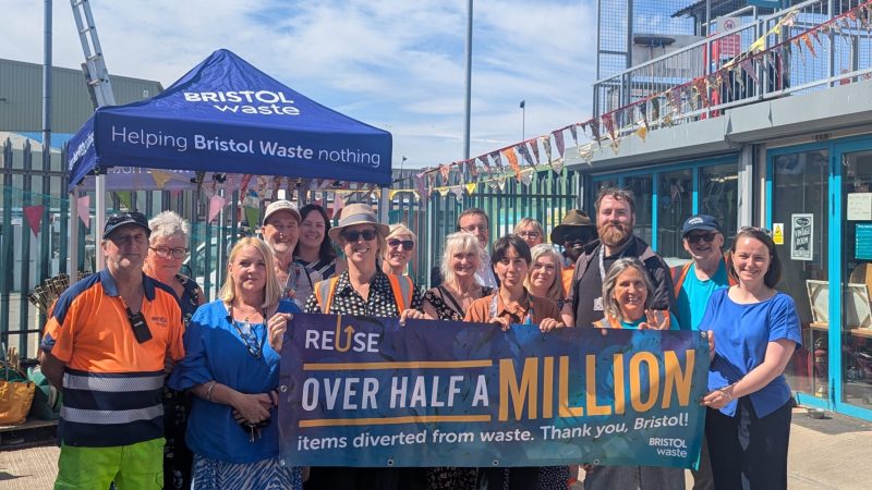Waste operator’s reuse shops save 500,000 items from going to landfill